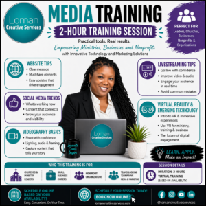 Media Zoom Training Session (2 Hours on Zoom)