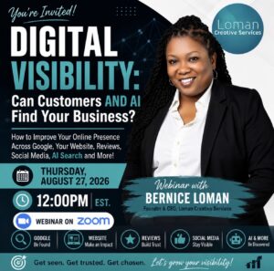 DIGITAL VISIBILITY: Can Customers AND AI Find Your Business? WEBINAR